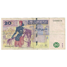 Banknote, Tunisia, 20 Dinars, 1992, 1992-11-07, KM:88, VF(20-25)