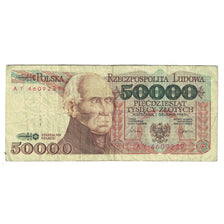Billete, 50,000 Zlotych, 1989, Polonia, 1989-12-01, KM:153a, BC