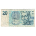 Banknote, Czech Republic, 20 Korun, 1994, KM:10b, VF(20-25)