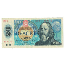 Banconote, Cecoslovacchia, 20 Korun, 1988, BB