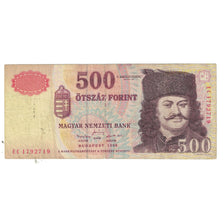 Banknote, Hungary, 500 Forint, 1998, KM:179a, EF(40-45)