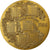 França, Medal, Calendrier, Nouvelle Année, Fleurs, 1984, AU(55-58), Bronze