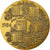 França, Medal, Calendrier, Nouvelle Année, Fleurs, 1984, AU(55-58), Bronze