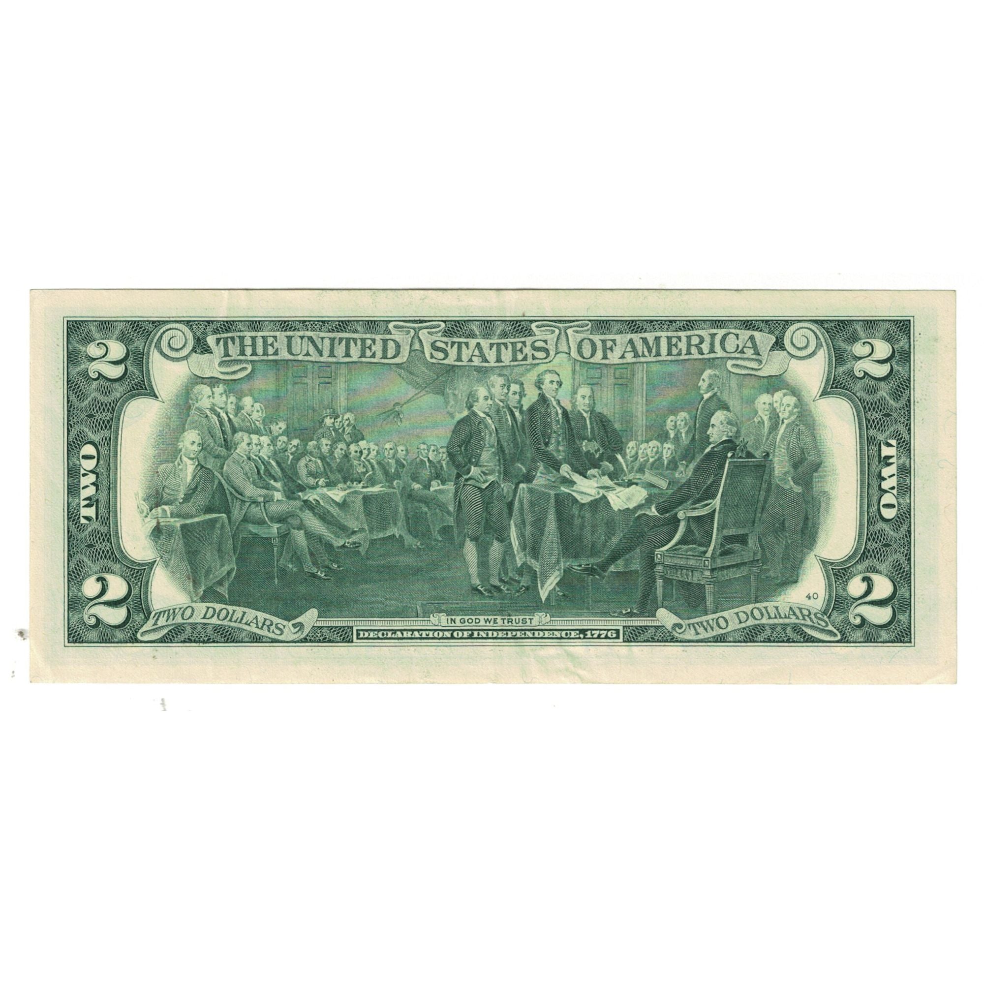 Banknote, United States, Two Dollars, 2013, UNC(65-70)
