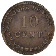 FRANCE, 10 Centimes, EF(40-45), Bronze, Brandon #256, 1.86