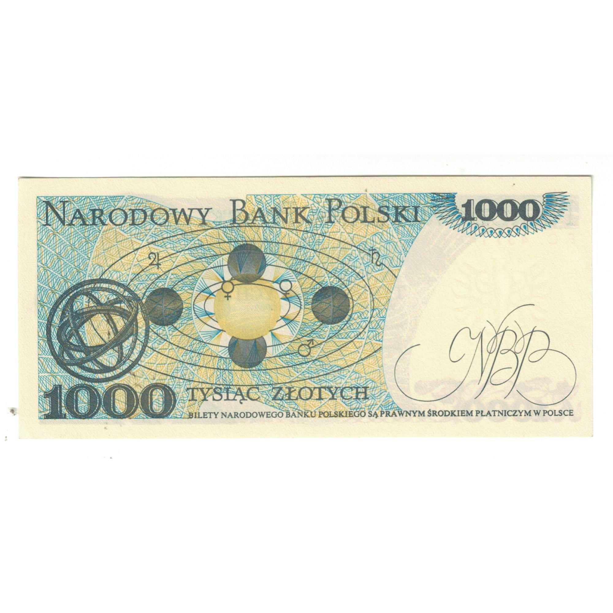 Geldschein, Polen, 1000 Zlotych, 1982, 1988-12-01, KM:146a, UNZ