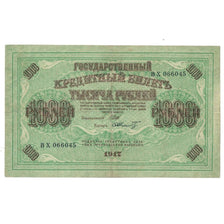 Banknote, Russia, 1000 Rubles, 1917, 1917-03-09, KM:37, EF(40-45)