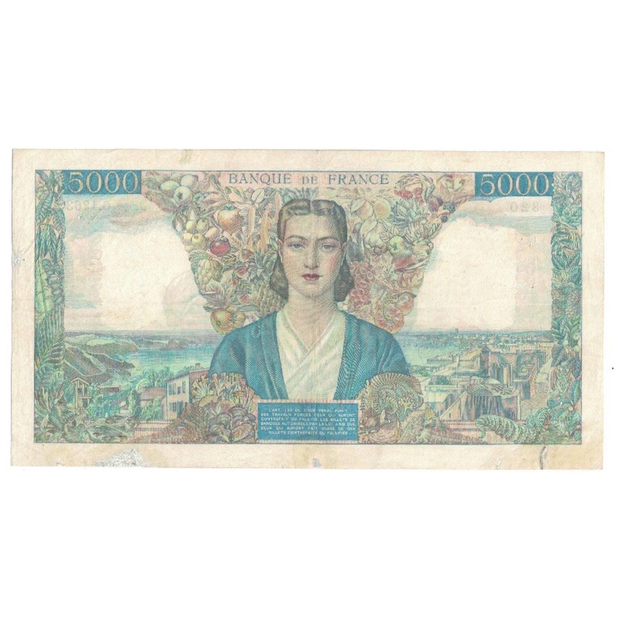 Frankrijk, 5000 Francs, Empire Français, 1945, G.1363 320, TTB, Fayette:47.45