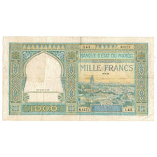 Banknote, Morocco, 1000 Francs, 1950, 1950-01-09, KM:16c, EF(40-45)