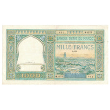 Banconote, Marocco, 1000 Francs, 1950, 1950-01-09, KM:16c, BB