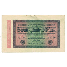 Banknote, Germany, 20,000 Mark, 1923, 1923-02-20, KM:85d, EF(40-45)