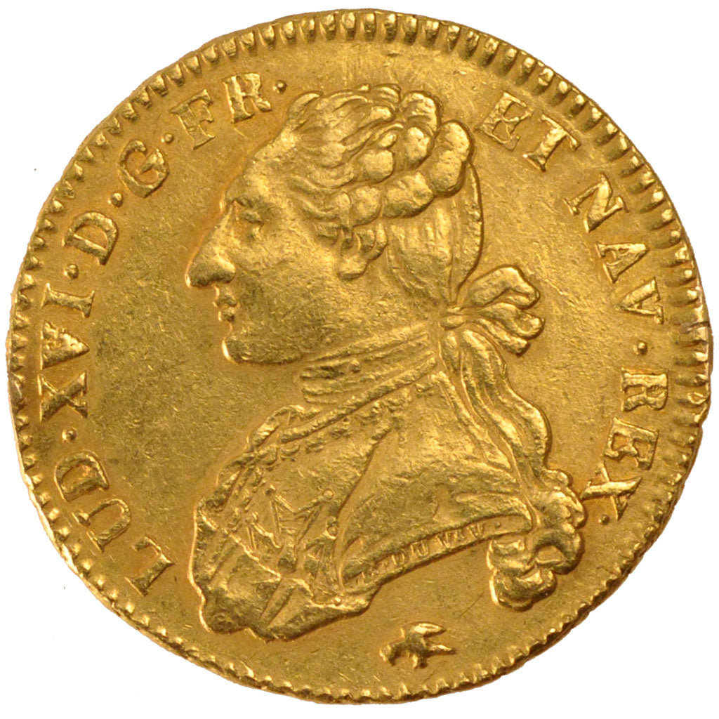 Louis XVI, Double Louis d'or au buste habillé