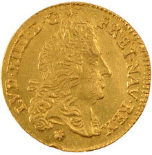 Francia, 1/2 Louis d'or, 1692, La Rochelle, SPL-, Oro, Gadoury:239