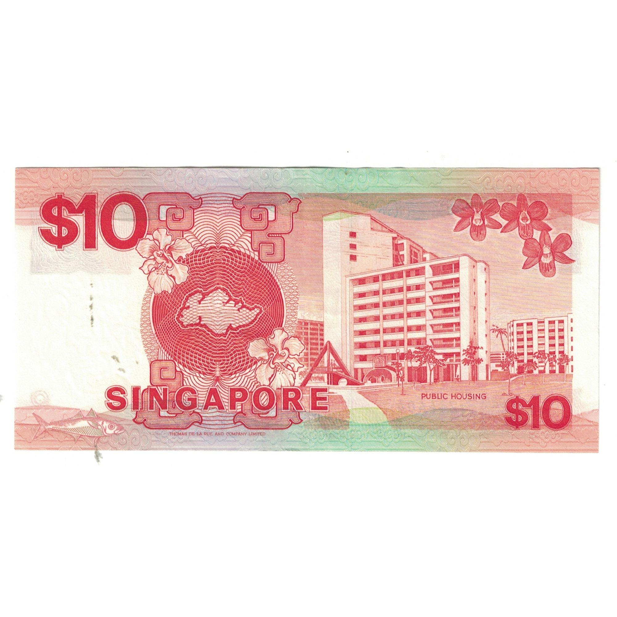 Banknote, Singapore, 10 Dollars, 1988, KM:20, UNC(65-70)