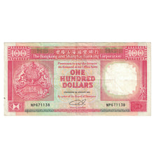 Banknot, Hong Kong, 100 Dollars, 1990, 1990-01-01, KM:198a, EF(40-45)