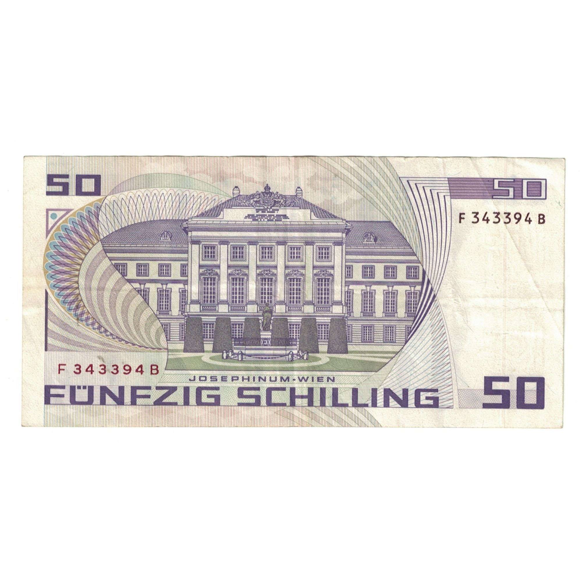 Banknote, Austria, 50 Schilling, 1986, 1986-01-02, KM:149, EF(40-45)