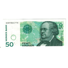 Billet, Norvège, 50 Kroner, 1998, KM:46a, SPL