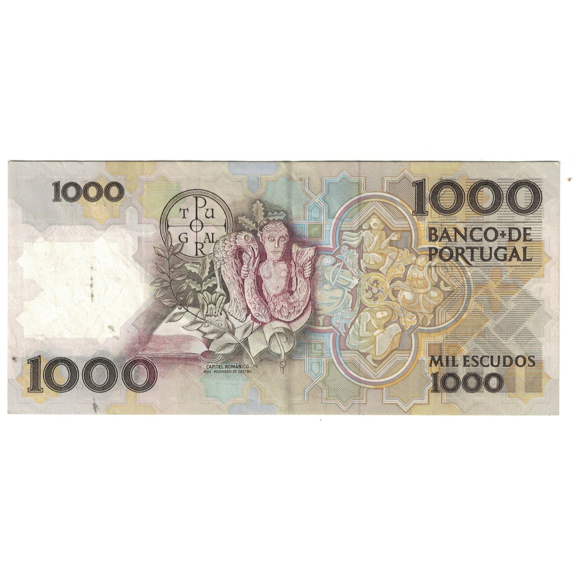 Banconote, Portogallo, 1000 Escudos, 1983, 1983-08-02, KM:181k, BB