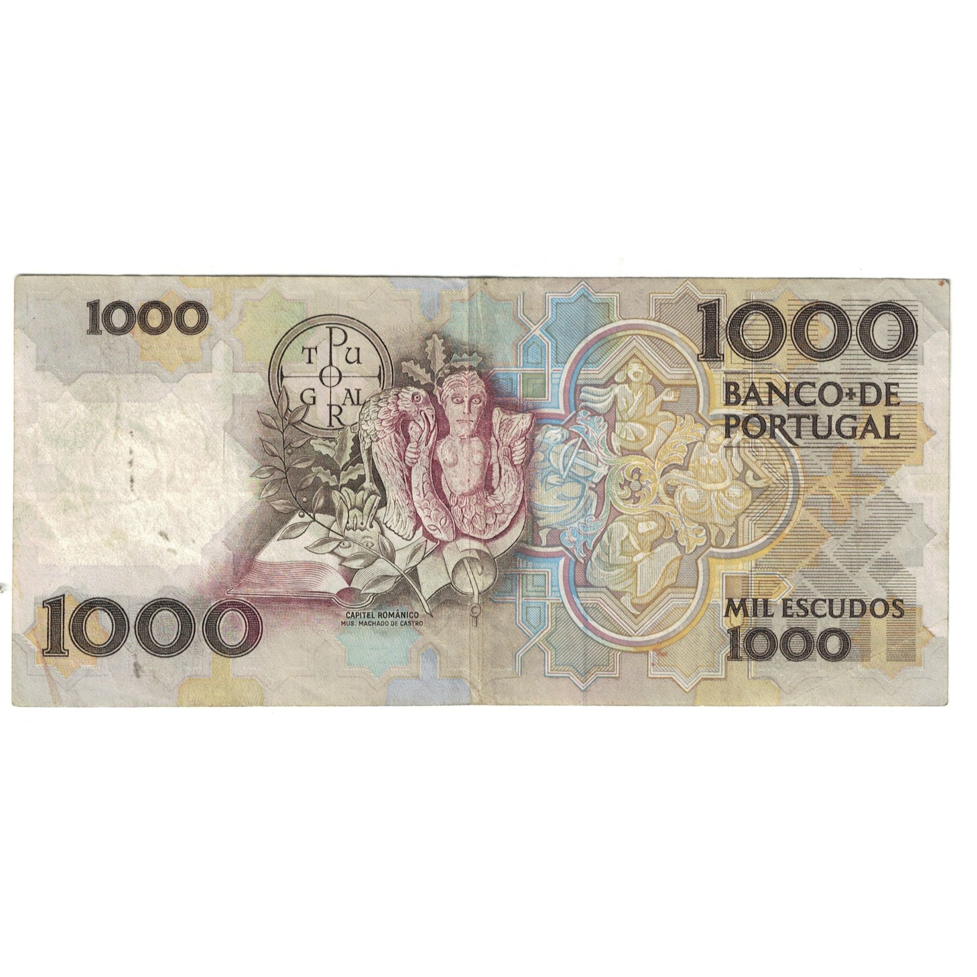 Banknote, Portugal, 1000 Escudos, 1983, 1983-08-02, KM:181k, VF(30-35)