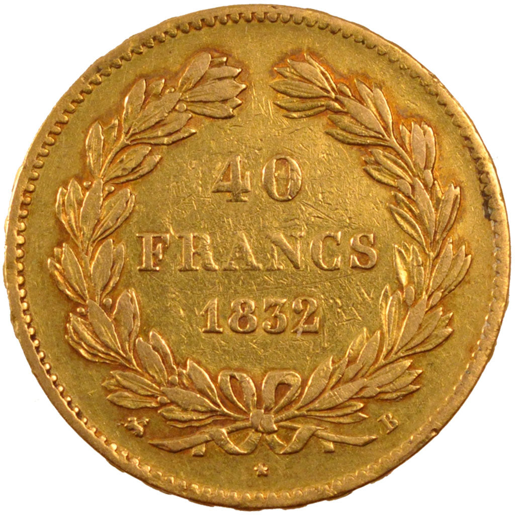 Louis Philippe I, 40 Francs or