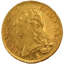 FRANCE, Double Louis d'or, 1786, Nantes, MS(60-62), Gold, Gadoury #363, 15.30