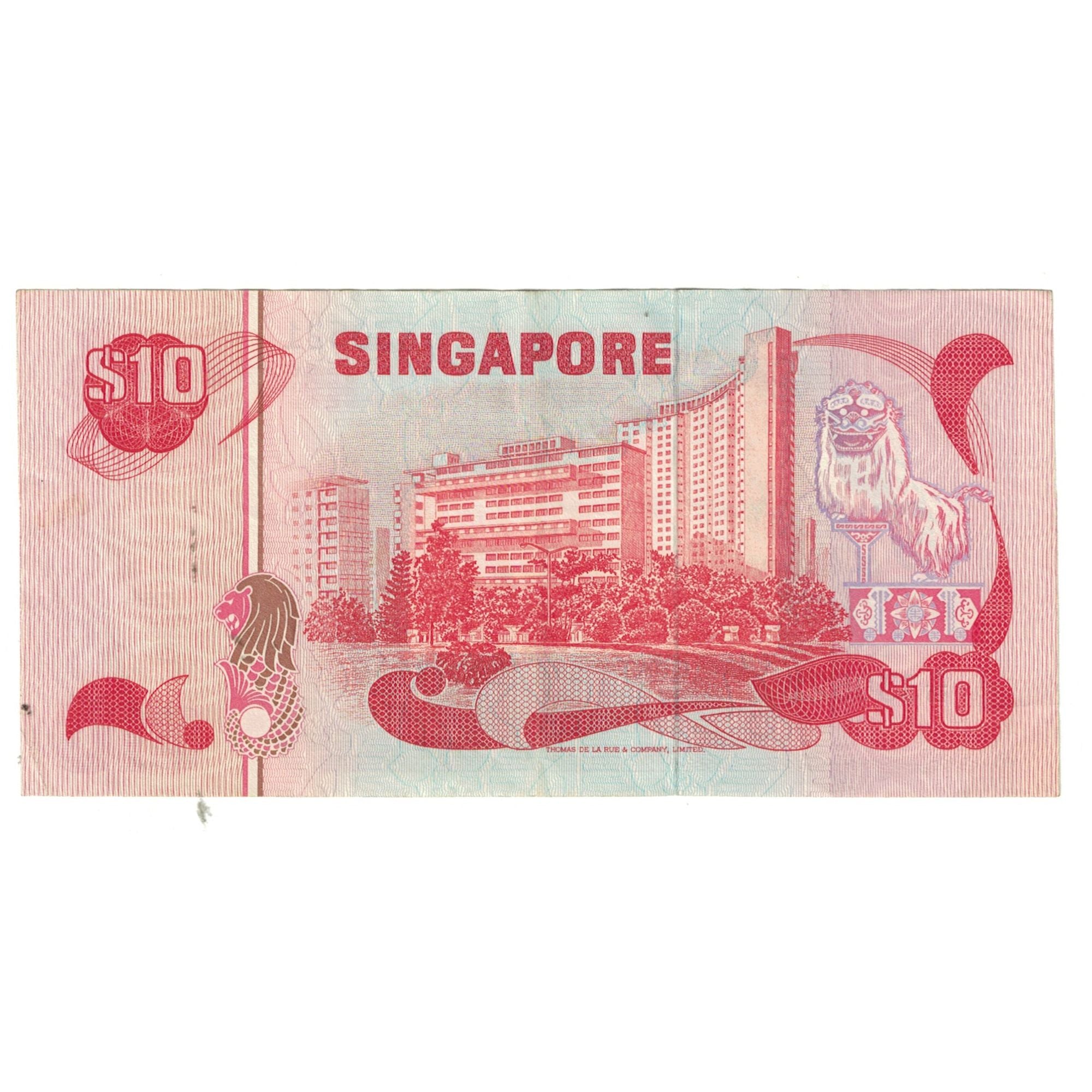 Banknote, Singapore, 10 Dollars, KM:11b, UNC(63)