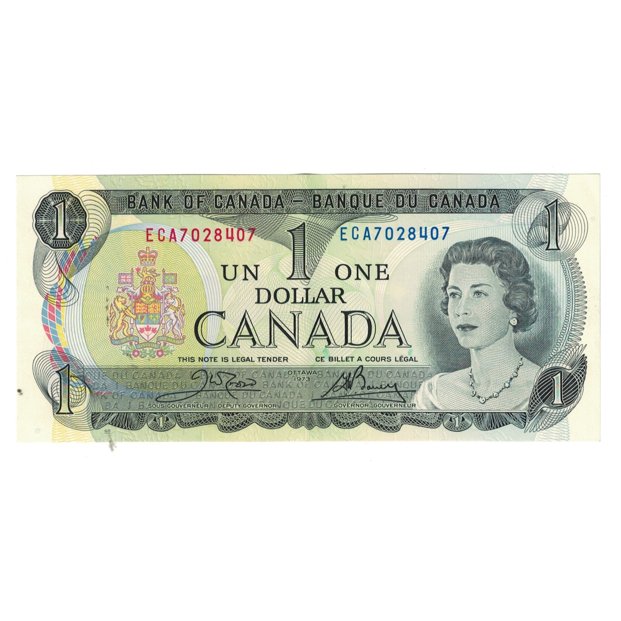 Billet, Canada, 1 Dollar, Undated (1973), KM:85b, SUP