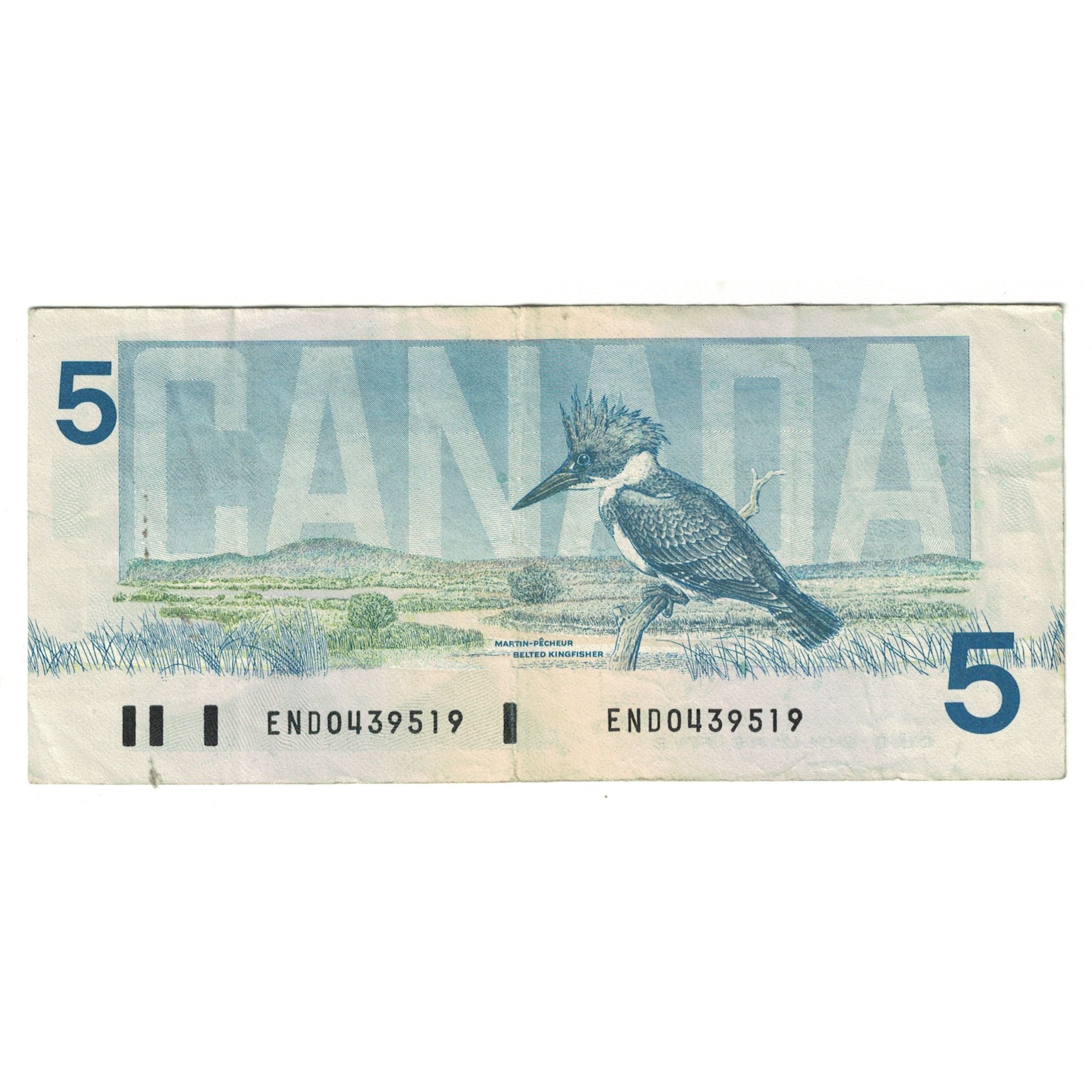Banknote, Canada, 5 Dollars, 1986, KM:95c, EF(40-45)