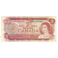 Geldschein, Kanada, 2 Dollars, 1974, KM:86a, SS