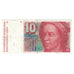 Banknote, Switzerland, 10 Franken, 1987, KM:53g, AU(55-58)