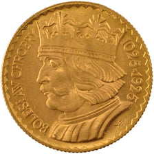 POLAND, 10 Zlotych, 1925, Warsaw, KM #32, MS(60-62), Gold, 19, 3.20
