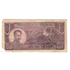 Banknote, Vietnam, 5 D<ox>ng, Undated (1948), KM:17a, VF(20-25)