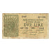 Banknot, Włochy, 2 Lire, 1944, 1944-11-23, KM:30a, VF(20-25)
