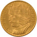 POLAND, 10 Zlotych, 1925, Warsaw, KM #32, MS(60-62), Gold, 19, 3.30