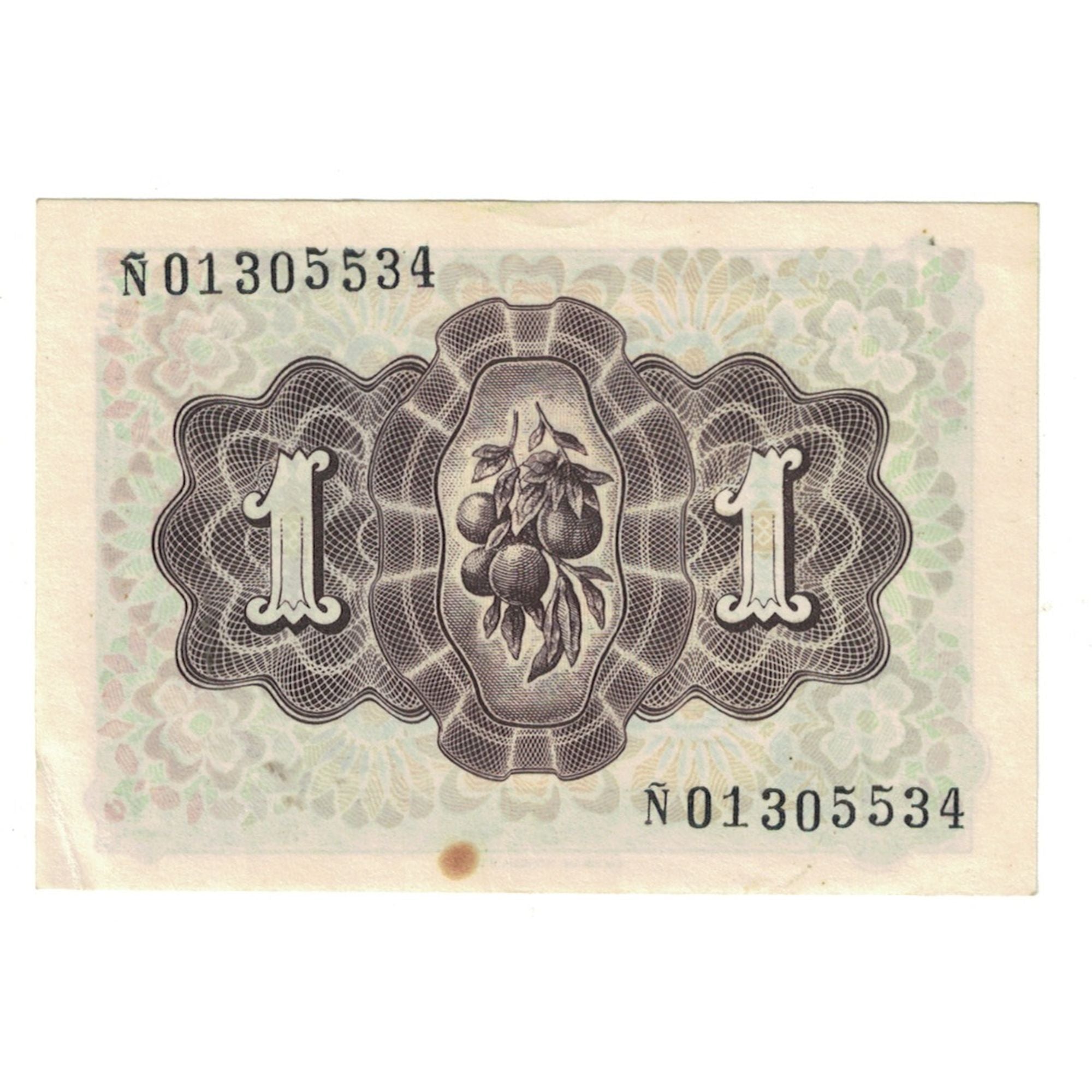 Banknote, Spain, 1 Peseta, 1948, 1948-06-19, KM:135a, EF(40-45)