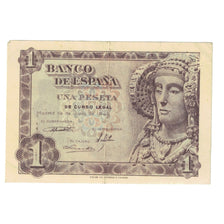 Banknote, Spain, 1 Peseta, 1948, 1948-06-19, KM:135a, EF(40-45)