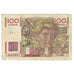 France, 100 Francs, Jeune Paysan, 1946, O.129 84288, TB, Fayette:28.10, KM:128a