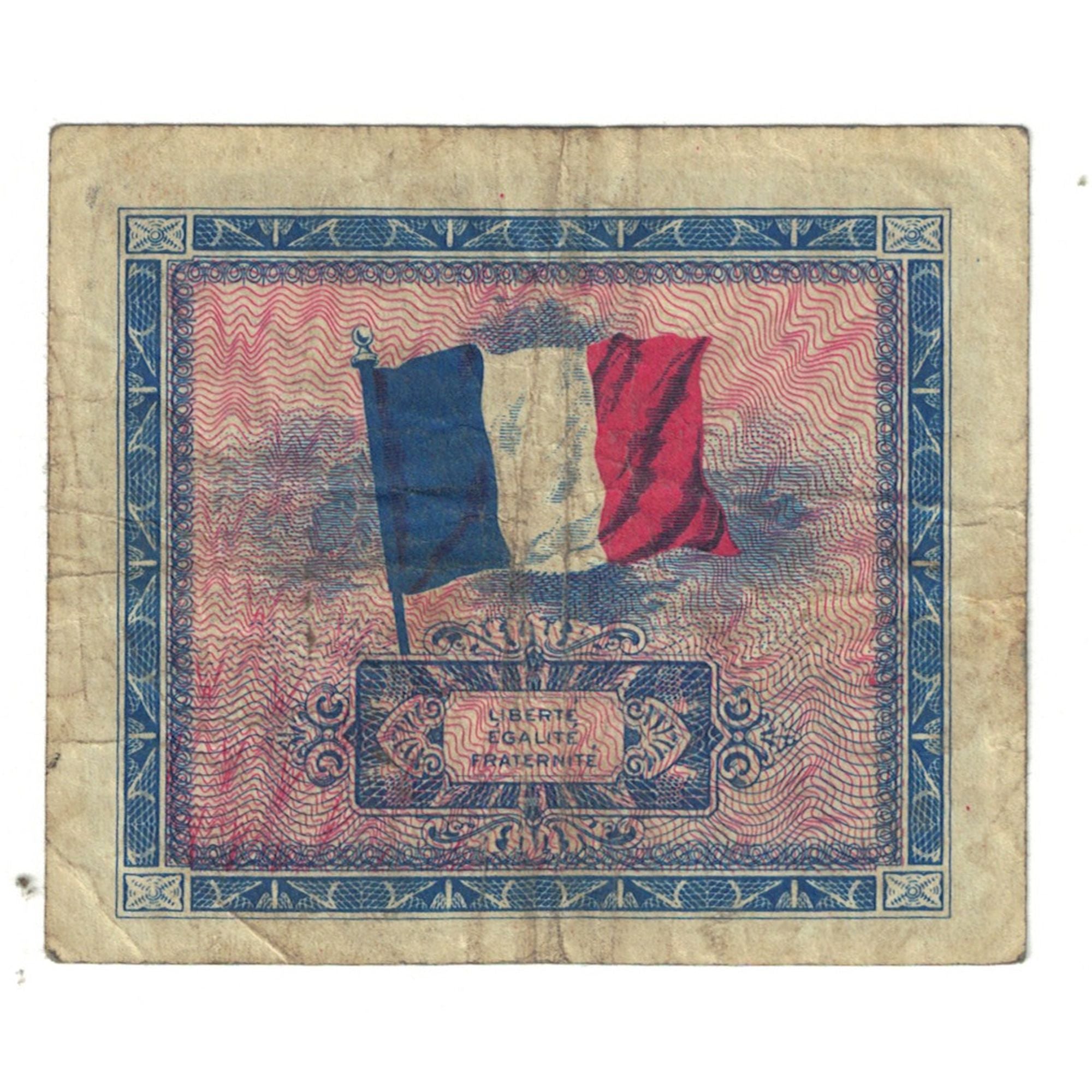 Frankreich, 10 Francs, Flag/France, 1944, 77061361, S, Fayette:VF17.1, KM:116a