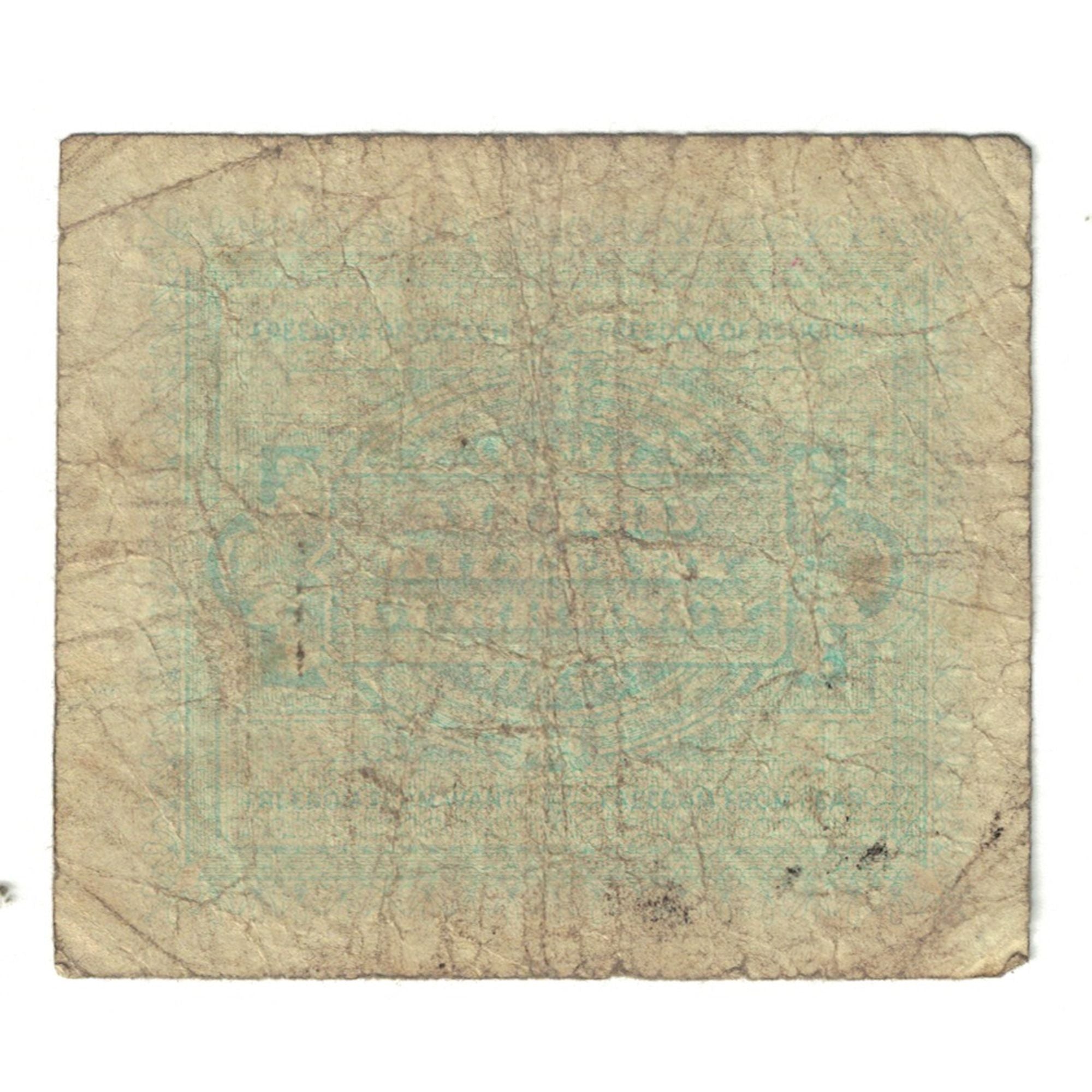 Banknote, Italy, 10 Lire, 1943, Undated (1943), KM:M19b, VF(20-25)
