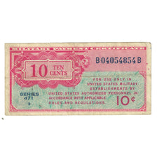 Banknote, United States, 10 Cents, 1947, KM:M9a, EF(40-45)