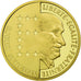 Moeda, França, Schuman, 10 Francs, 1986, MS(65-70), Dourado, KM:958c