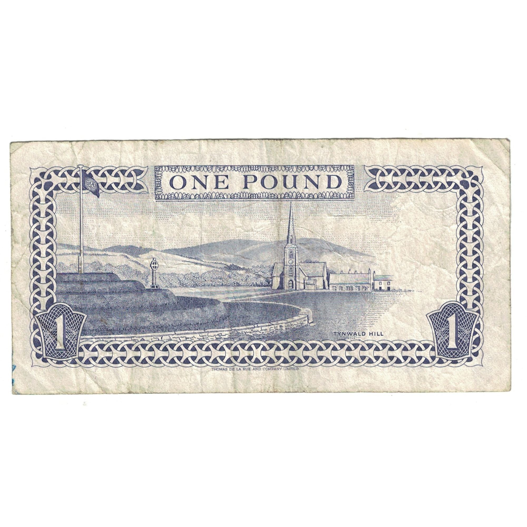 Banknote, Isle of Man, 1 Pound, KM:40a, VF(20-25)