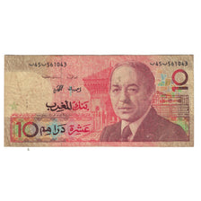 Banknote, Morocco, 10 Dirhams, KM:60b, VF(30-35)