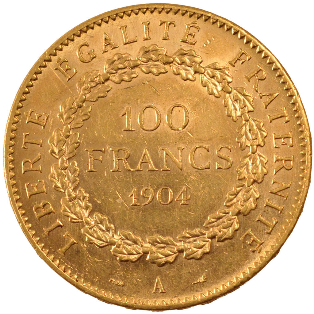 IIIème République, 100 Francs or Génie