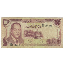 Banknote, Morocco, 10 Dirhams, KM:57a, VF(30-35)