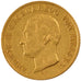 GERMAN STATES, 10 Gulden, 1842, KM #315, AU(55-58), Gold, 6.70
