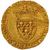 FRANCE, Ecu d'or, AU(50-53), Gold, Duplessy #369A, 3.90