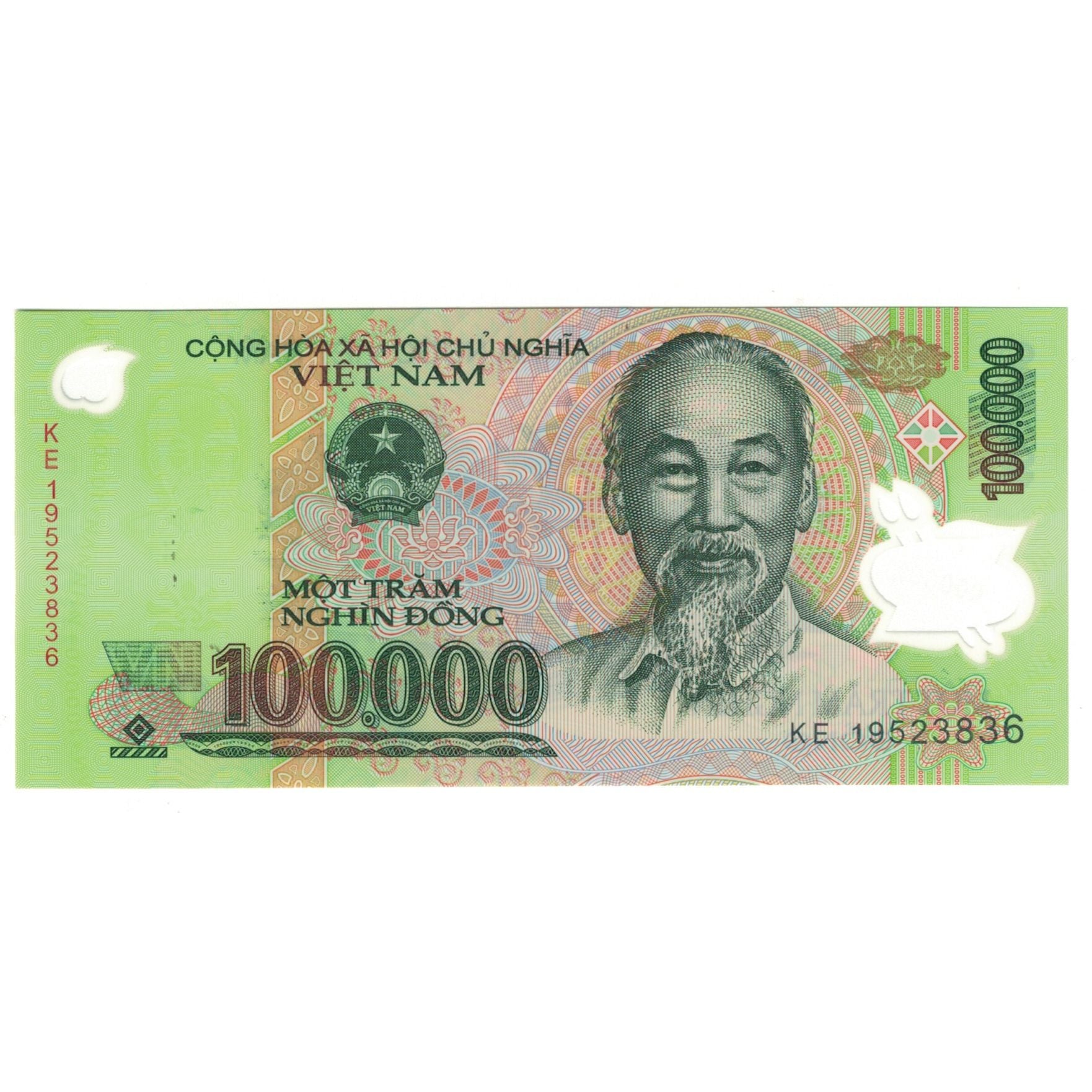 Banconote, Vietnam, 100,000 D<ox>ng, SPL
