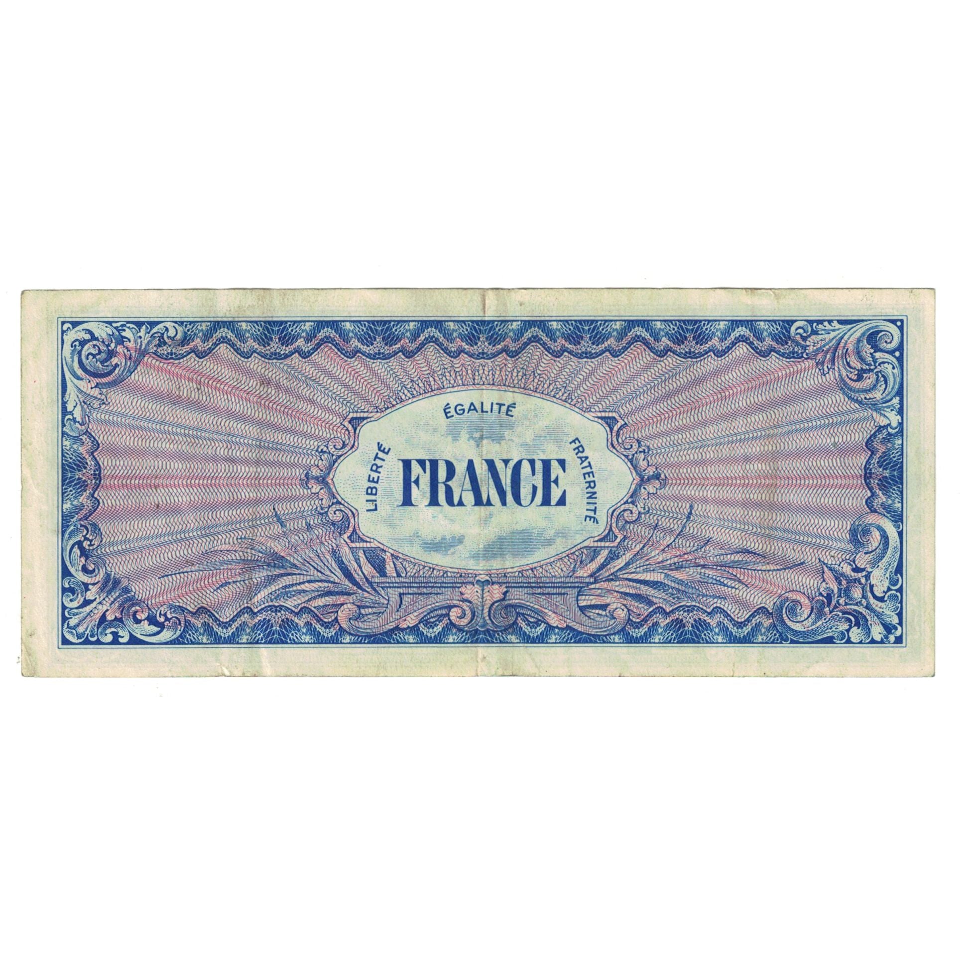 France, 100 Francs, Drapeau/France, 1944, 75088865, TB, Fayette:VF25.8, KM:123c