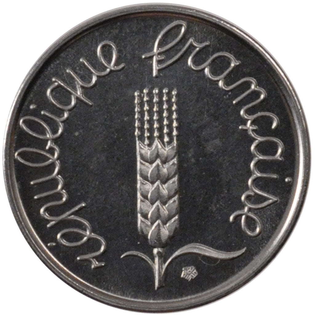 FRANCE, 2 Centimes, 1961, MS(60-62), Steel, Gadoury #108, 2.30